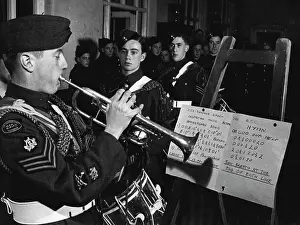 Instrument Prints: ATC Band At Practice.Squadron-Leader Fred Clarke 40