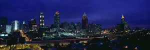 Georgia Prints: Atlanta Skyline (After Olympics), Georgia