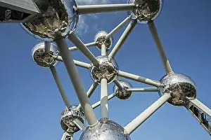 Benelux Prints: The Atomium, building in Brussels originally constructed for Expo 58