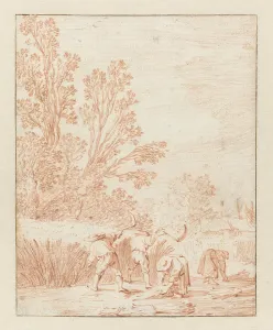 Draughtsman Prints: August, Esaias van de Velde, 1629 - 1680
