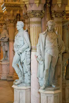AUSTRIA, Vienna, Heeresgischichtliches, Military Historical Museum, Busts of 19th c. Austro, Hungarian Marshalls