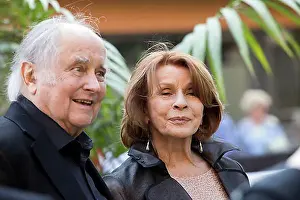 Actress Prints: Austrian-German actress Senta Berger and her man film director Michael Verhoeven
