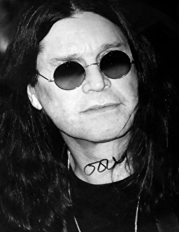Trending: Autographed photograph of Ozzy Osbourne (1948-) an English vocalist