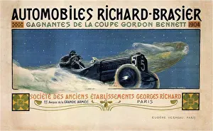 Race Prints: Automobiles Richard-Brasies by Bellery-Desfontaines