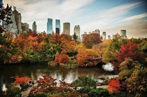 New York City Prints: Autumn in Central Park, New York City