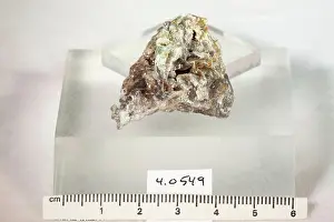 Mineral Prints: Axinite. minerals. North America; USA; North Carolina; Mitchell County; Little Switzerland; McKinney Mine