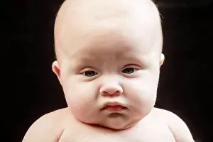 Beginnings Prints: Baby pulling a funny face