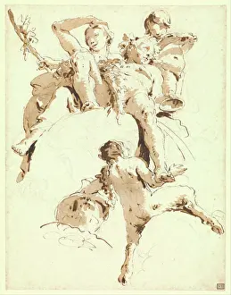 Decorations Prints: Bacchus and Ariadne ca
