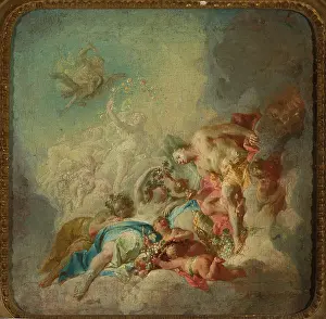 Bacchus and Ceres. Gran, Daniel (1694-1757), painter