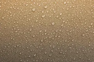 Refreshing Prints: Background covered with water drops in close-up