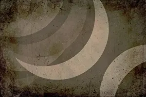 Dekoration Prints: Background With Texture Grunge texture with crescent moon to use as background
