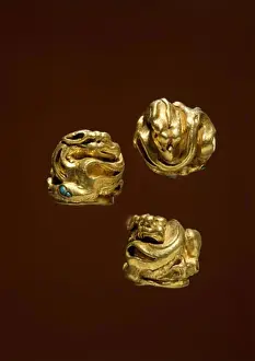 Luxury Prints: Bactrian Gold: Beasts Coiled into Circles Artist Unknown Kabul Museum, Afghanistan