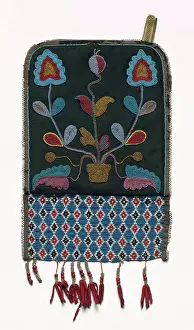 Contrasting Prints: Bag, 1850-1900. Plains or Northeastern Woodlands
