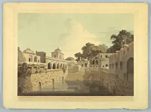 Delhi Prints: A Baolee Near the Old City of Delhi