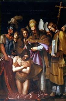 Loyalty Prints: The Baptism of Constantine by Galli