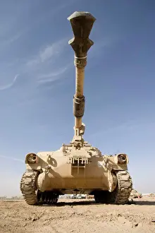 Stationary Prints: Baqubah, Iraq - M109 Paladin, a self-propelled 155mm howitzer