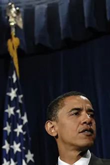 Obama Prints: Barack Obama joins other Senators in discussing plans for America's energy independence