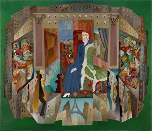 Genre Prints: The baroness Hélène d'Oettingen, Survage, Léopold (1879-1968)