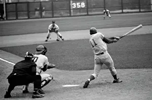 Stadium Prints: Baseball game in progress