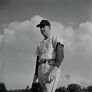 Sports Clothing Prints: Baseball player