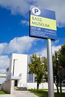 Florida Prints: Bass Museum of Art, Miami Beach, Florida, USA