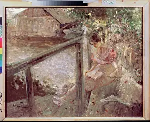 Art Nouveau Prints: At the Bathhouse by Shcherbinovsky