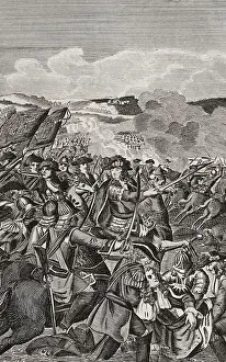Soldiers Prints: Battle of the Boyne, which took place in 1690 near Drogheda