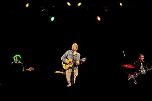 50 54 Years Prints: Bavarian-German singer-songwriter Hans Soellner performing live in the Schueuer concert hall