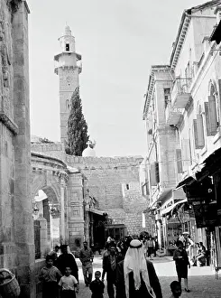 Mixed Prints: Bazaar Jerusalem Israel