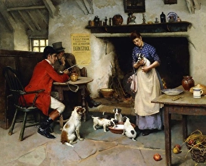 Small Group Of People Prints: The Beauty of the Family. Leghe Suthers (1856-1924). Oil on canvas. Dated 1895. 44 x 54in