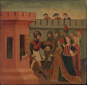 Catalan Prints: The Beheading of Saint John the Baptist Spanish (Catalan) Painter Spanish