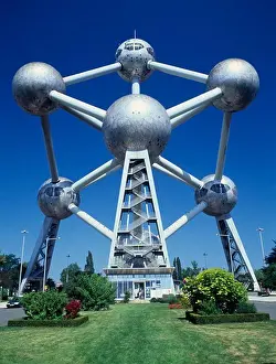 Benelux Prints: Belgium, Brabant, Brussels, The Atomium