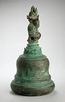 Copper Prints: Bell with Lion. Indonesia, Eastern Java