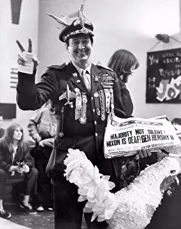 Communications Prints: Berkeley, California: 1969 General Hershey Bar