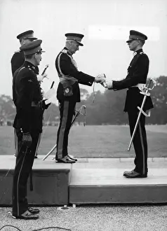 General Prints: Best Cadet Receives Sword Of Honour - Field Marshal Viscount Montgomery