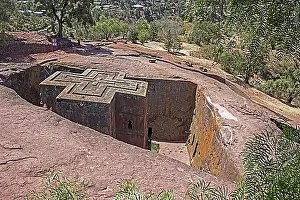 East Africa Prints: Beta Giorgis, Bete Giyorgis, Church of Saint George