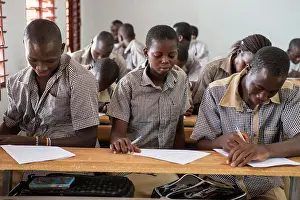 Groups Of People Prints: Bethel School, Gourcy, Burkina Faso