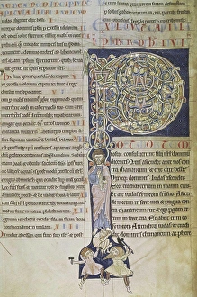 Illustration Prints: Bible of Saint-Andrew-of-the Woods Monastery Manuscripts 13th Century Bibliotheque Municipale