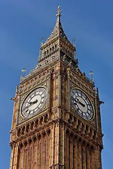 Urban Environment Prints: Big Ben Clock Tower, Palace of Westminster