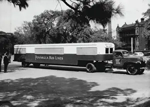 1949 Prints: Biggest Bus In Australia -- This Is The Biggest Bus In Australia