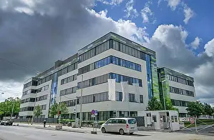 Firm Prints: Biontech, An der Goldgrube, Mainz, Rhineland-Palatinate, Germany, Europe