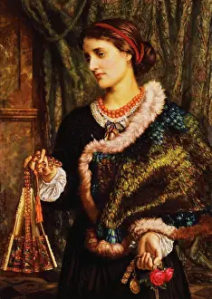 Rose Prints: The Birthday. William Holman Hunt (1827-1910)