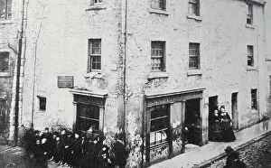 Birthplace Prints: Birthplace of Allan J. Pinkerton (1819 - 1884)