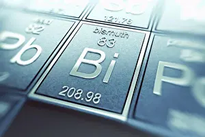 Metallic Prints: Bismuth (Chemical Element)