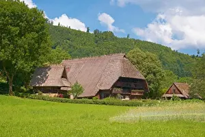 Baden Wurttemberg Prints: Black Forest open-air museum Vogtsbauernhof