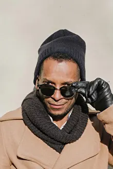 Taking Off Prints: Black man in stylish sunglasses
