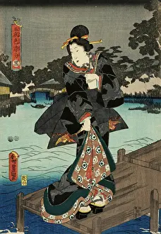 Circa Prints: Black. Utagawa Kunisada (Toyokuni III) (Japan)