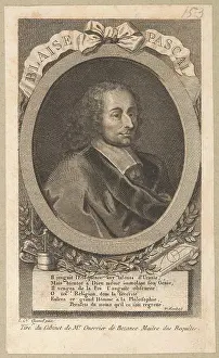 Portrety Prints: Błażej Pascal (owned by Blaise Pascal)