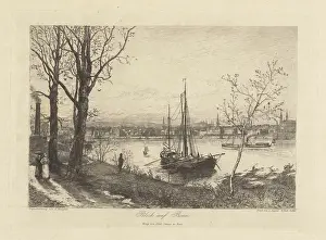 Panoramas Prints: ﻿Blick auf Bonn. Angerer, Ludwig (Londyn)