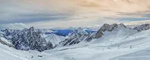 Alps Prints: Blick von der Zugspitze (2962m)